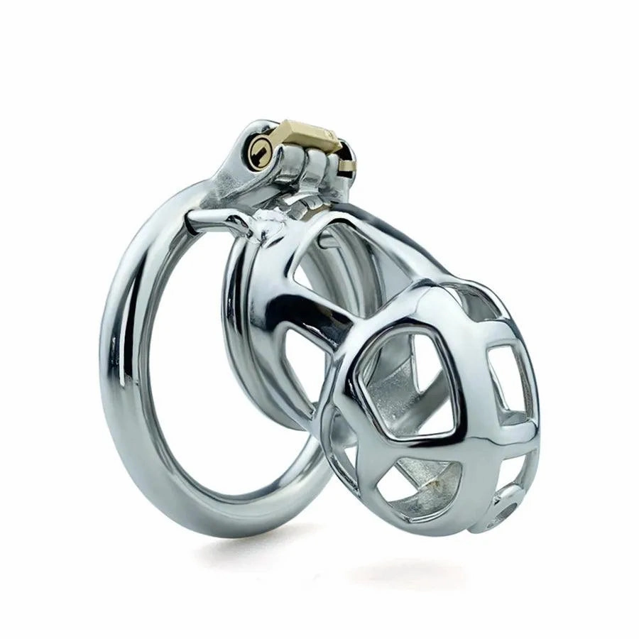 65mm Steel Cobra Male Chastity Cage BDSM Toy