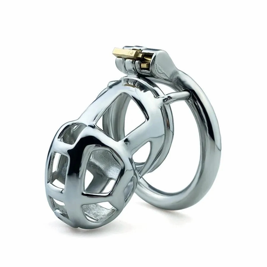 65mm Steel Cobra Male Chastity Cage BDSM Toy