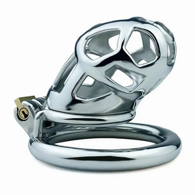 65mm Steel Cobra Male Chastity Cage BDSM Toy