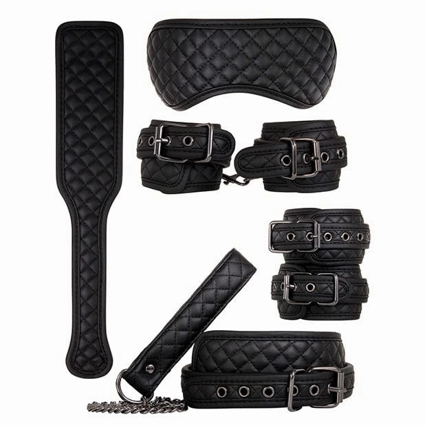 Adam & Eve - Eve's Fetish Dreams Intermediate BDSM Bondage Set (Black)