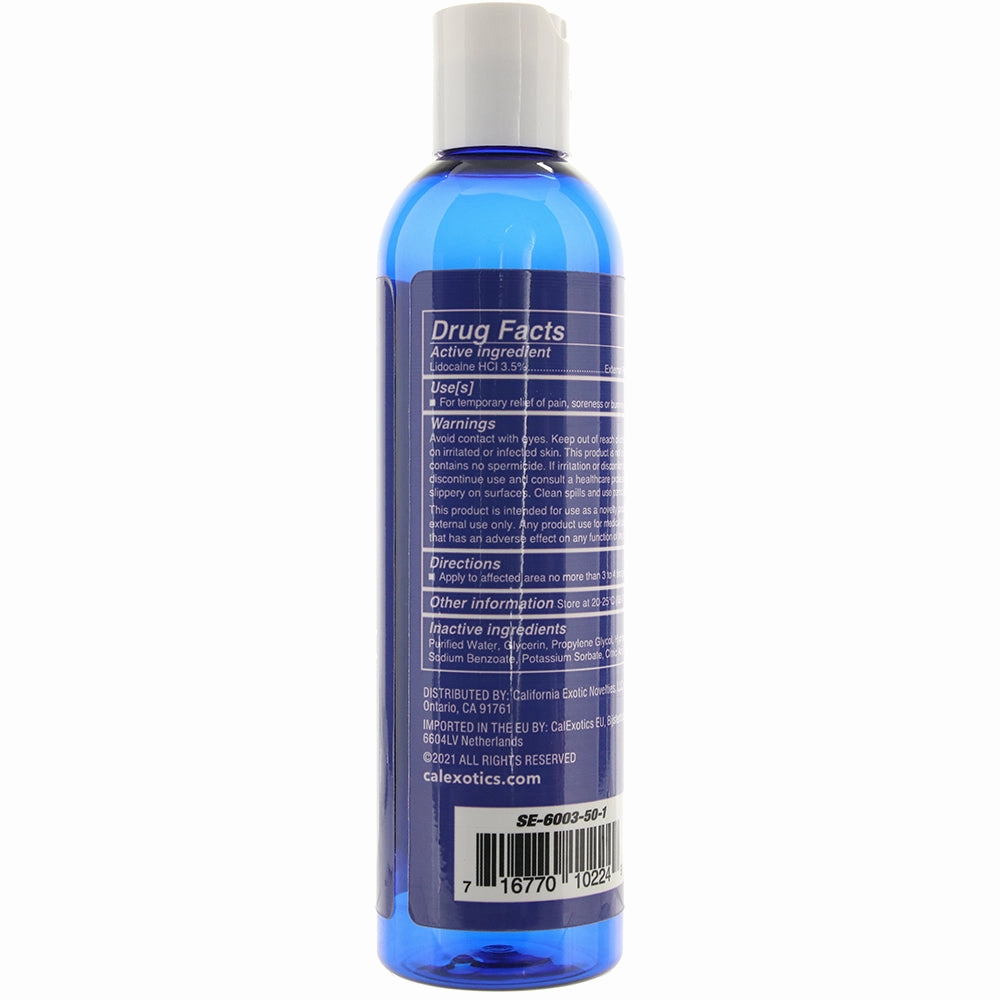 Admiral At Ease Anal Numbing Lube in 8oz/236.6ml