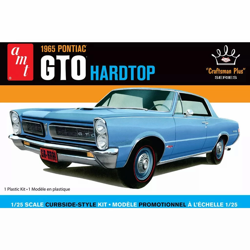 AMT AMT1410 1410M 1965 Pontiac GTO Hardtop Craftsman Plus 1:25 Scale Model Kit