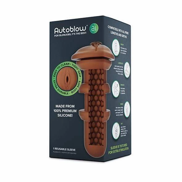Autoblow - A.I Series Standard Silicone Sleeve Vagina Mouth Anus Orifice