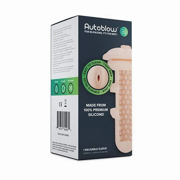 Autoblow - A.I Series Standard Silicone Sleeve Vagina Mouth Anus Orifice