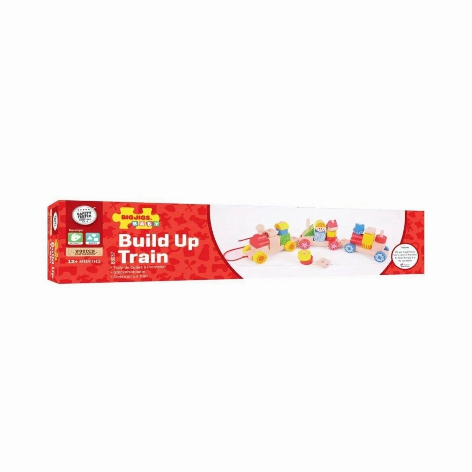 Bigjigs Toys Build Up Train