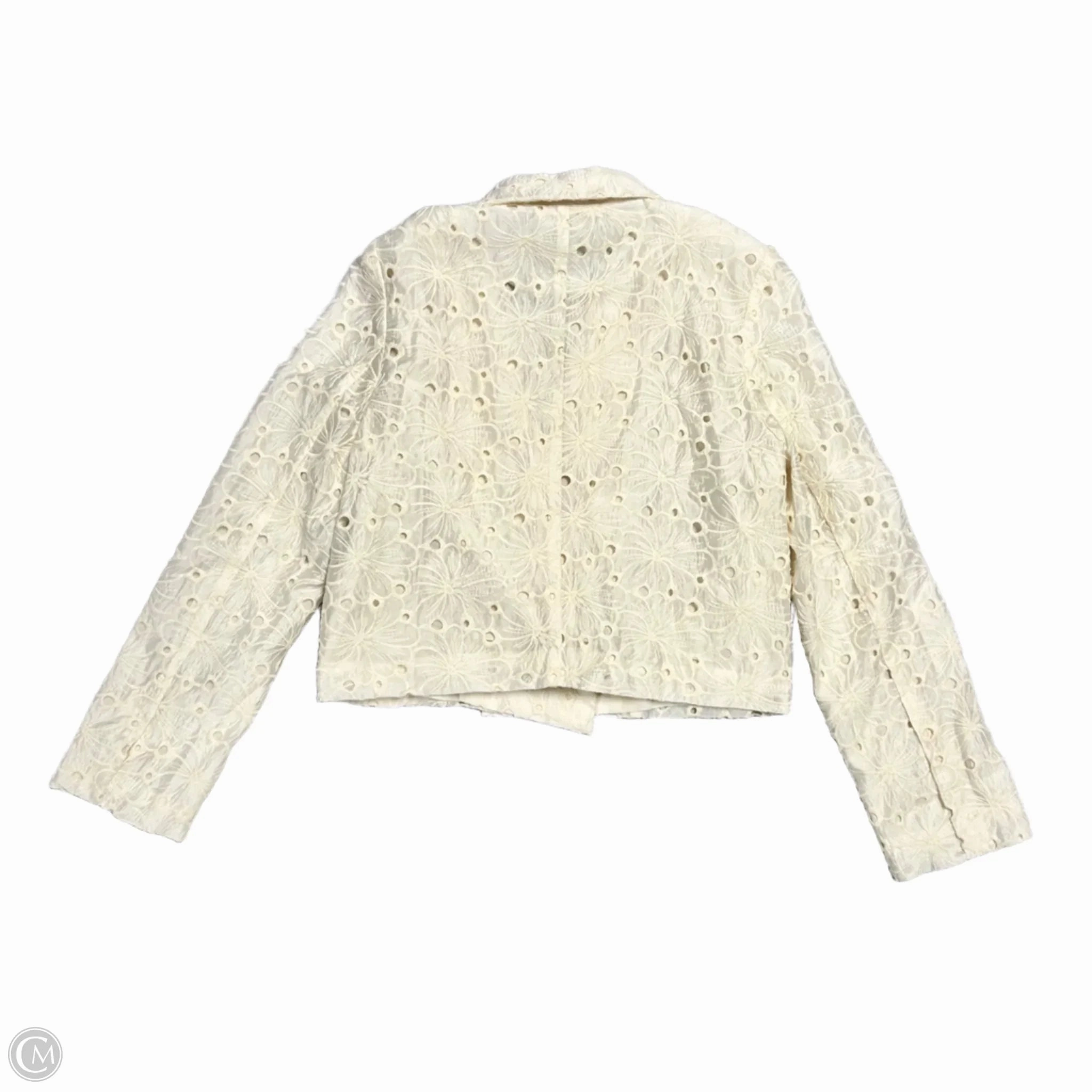 Blazer By Dolan Left Coast In Cream, Size: M