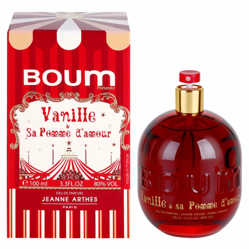 Boum Vanille Pomme d'Amour by Jeanne Arthes 100ml EDP