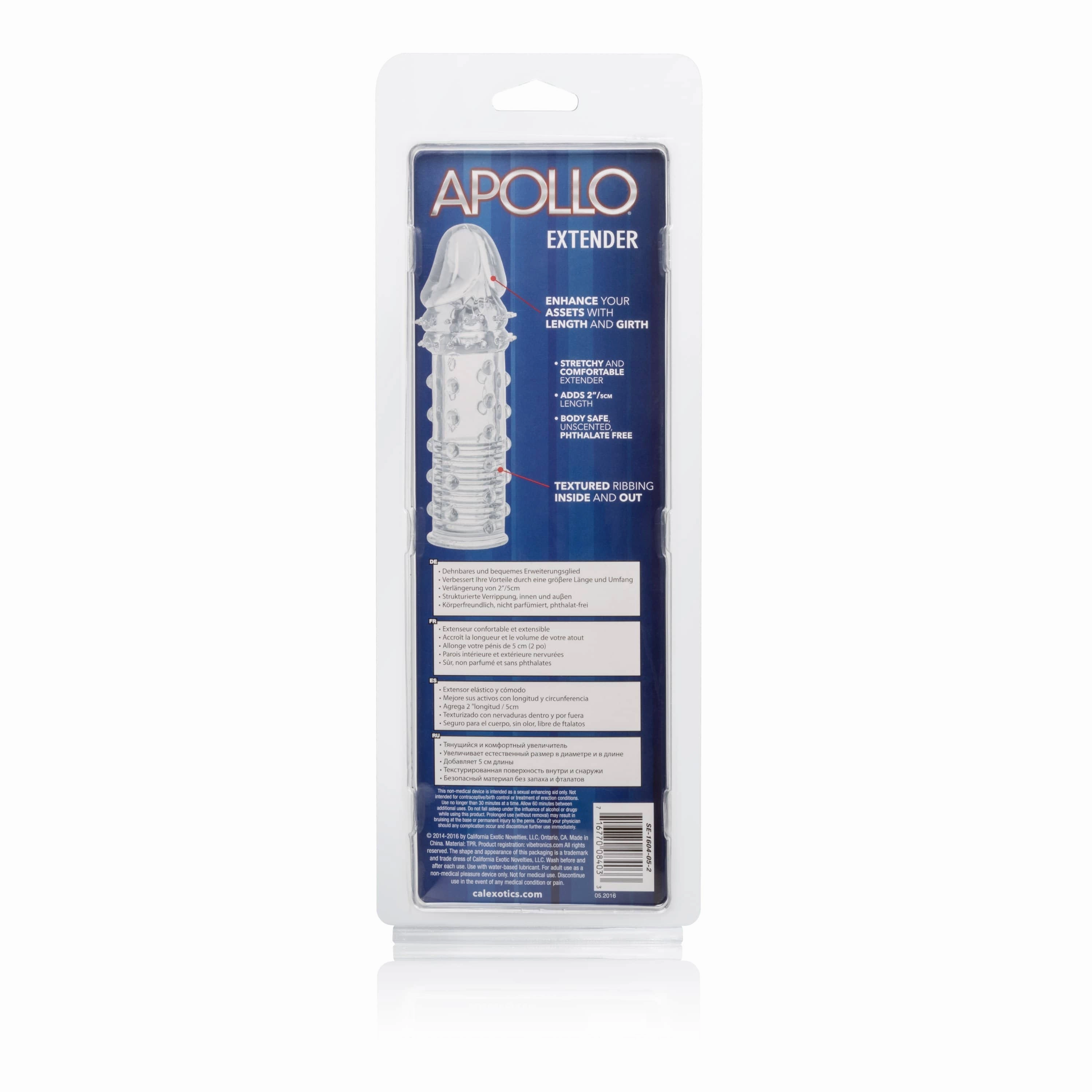 California Exotics - Apollo Penis Extender (Clear)