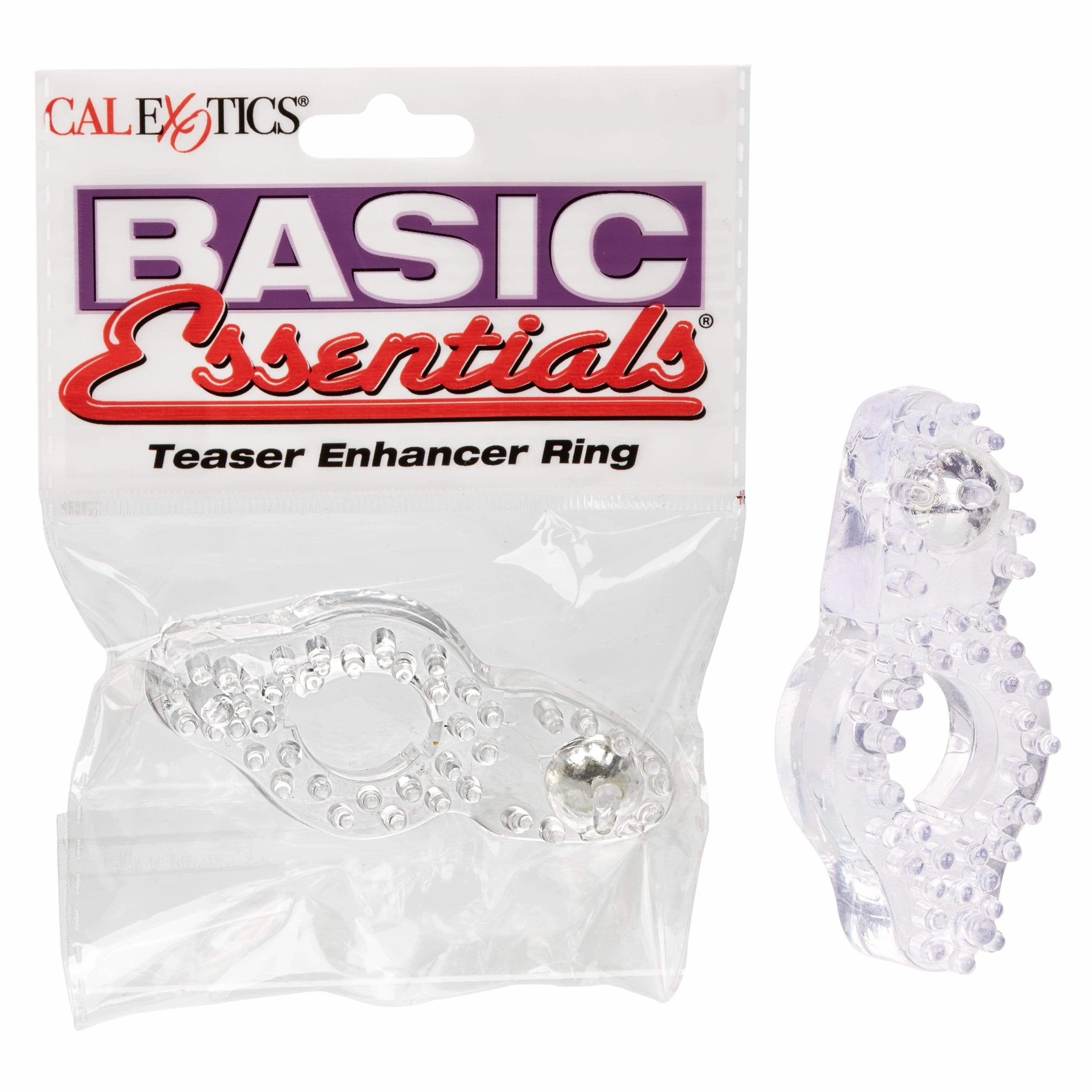 California Exotics - Basic Essentials Teaser Enhancer Cock Ring (Clear)