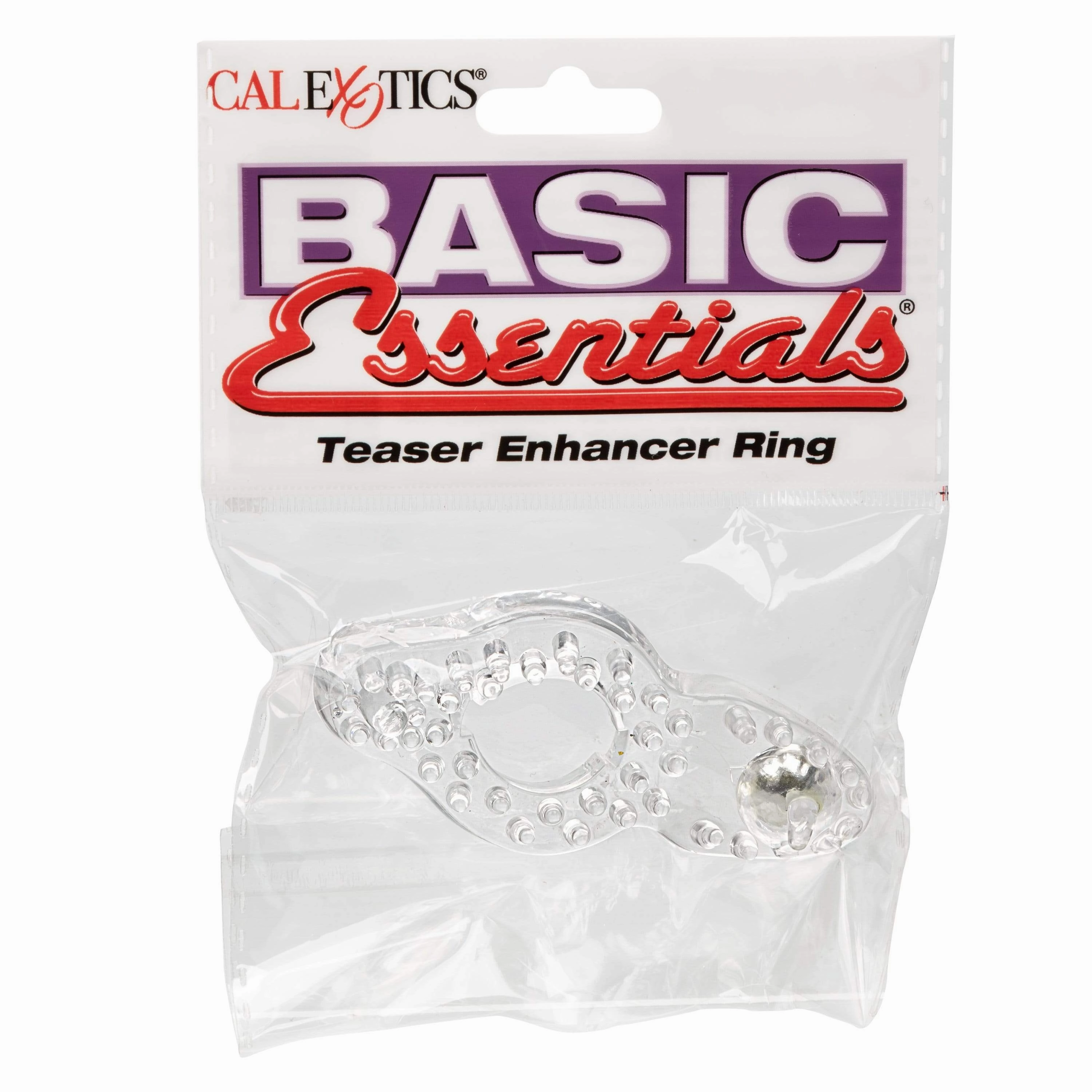 California Exotics - Basic Essentials Teaser Enhancer Cock Ring (Clear)