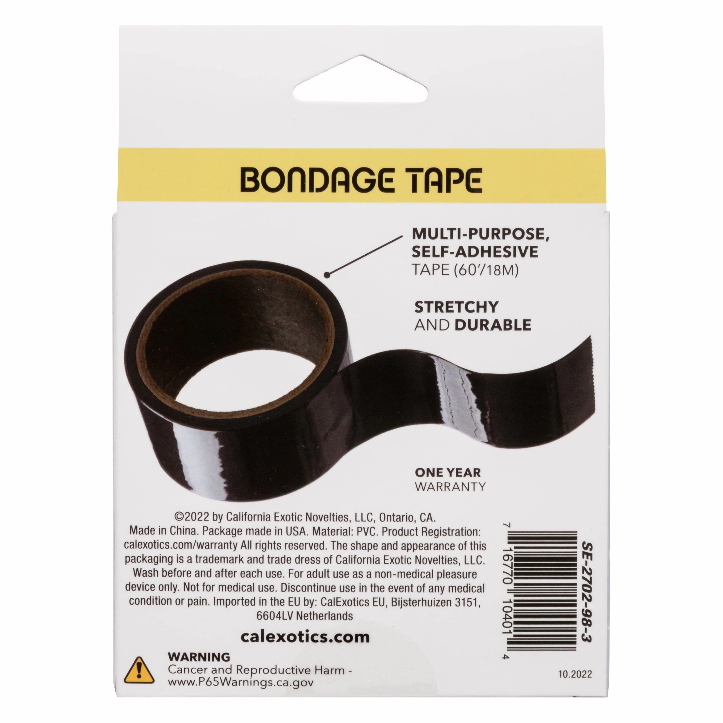 California Exotics - Boundless Bondage Tape (Black)