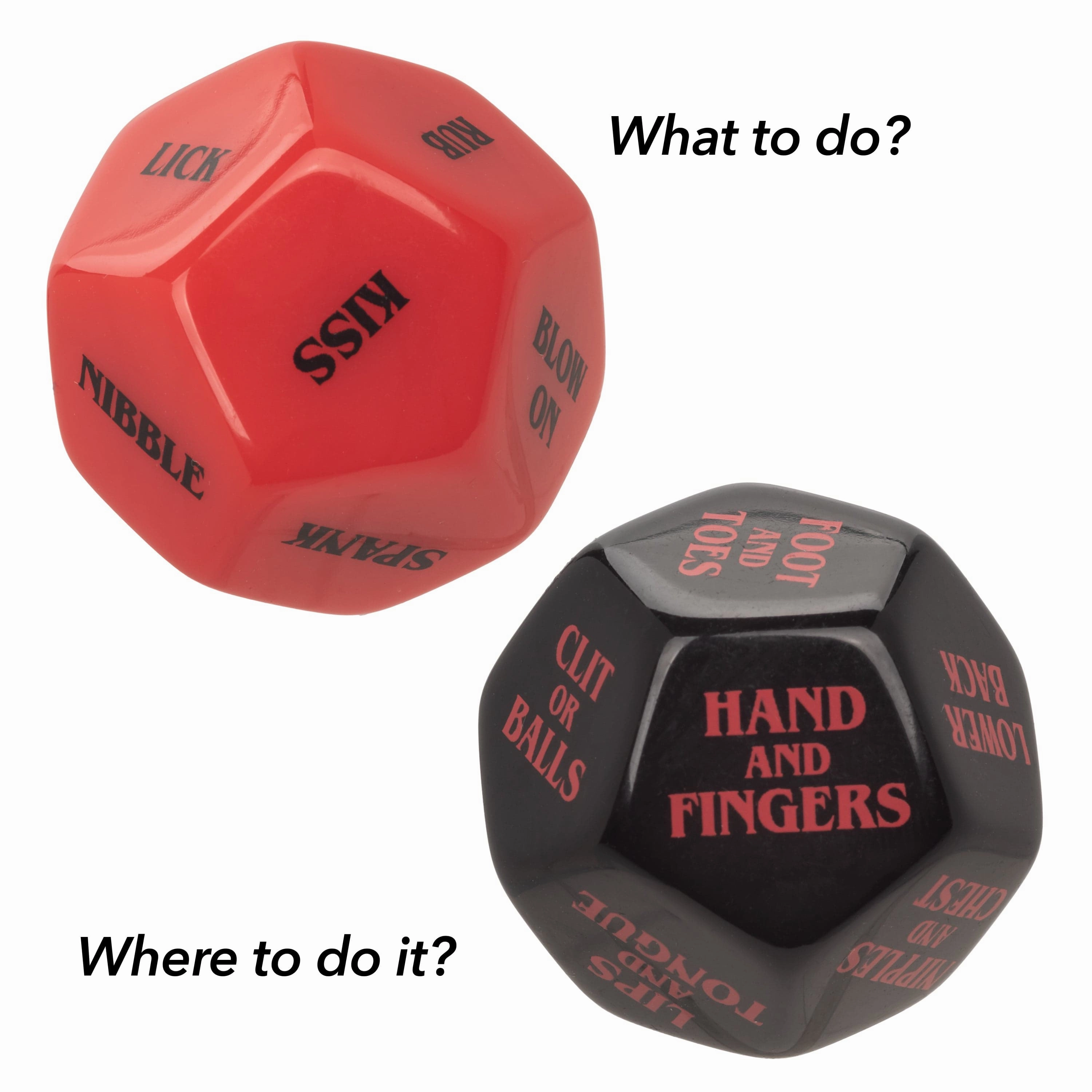California Exotics - Naughty Bits Roll Play Naughty Dice Set