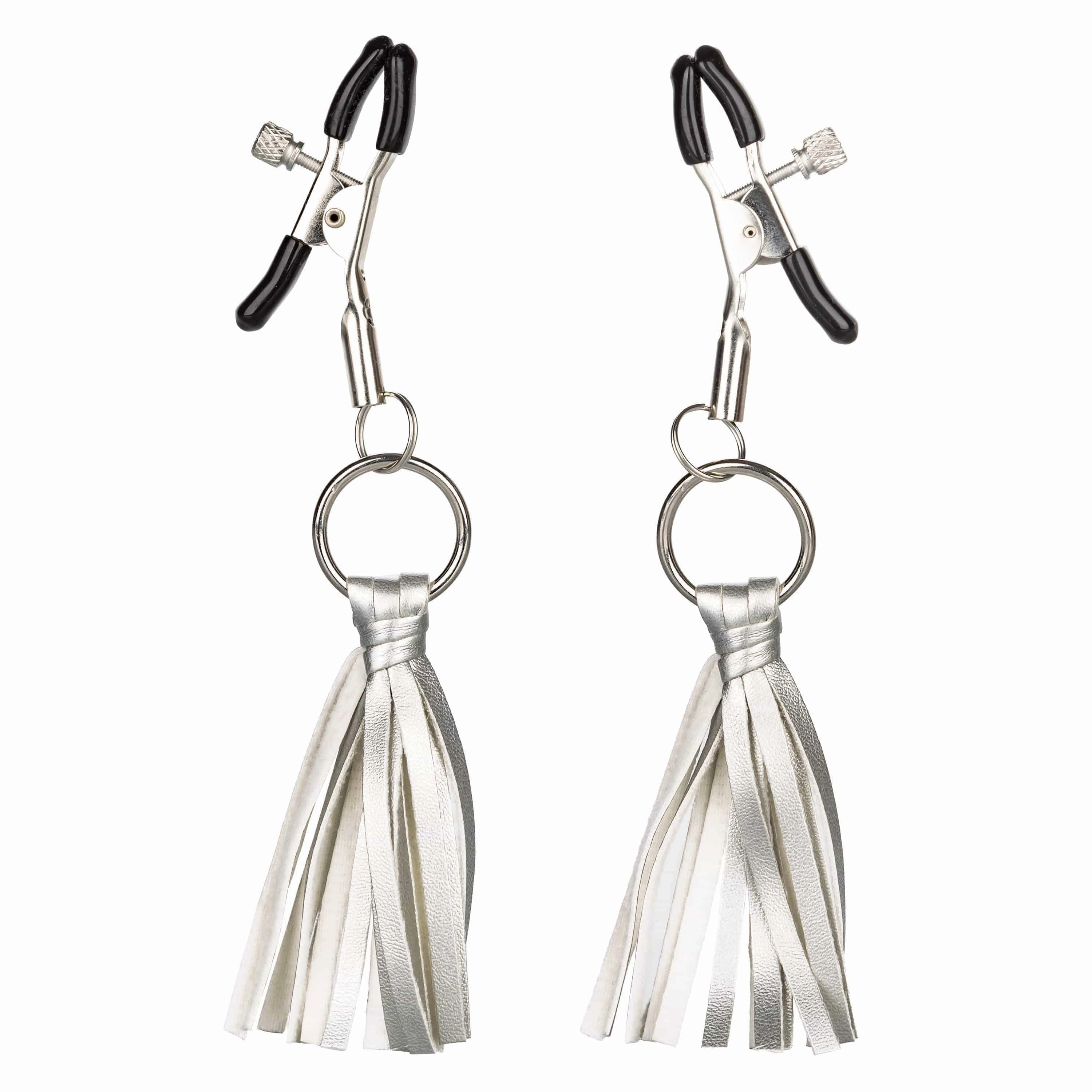 California Exotics - Nipple Play Playful Tassels Nipple Clamps