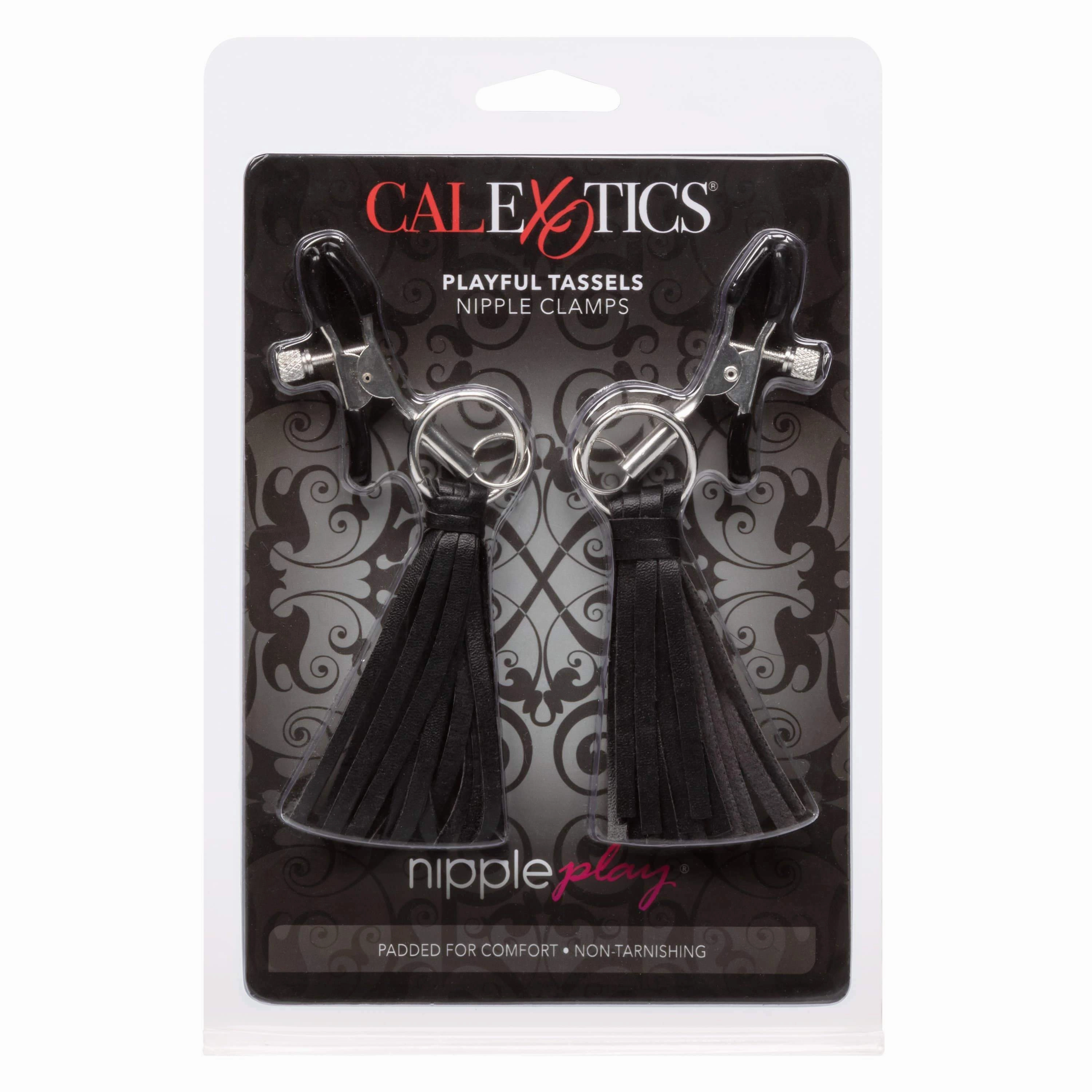 California Exotics - Nipple Play Playful Tassels Nipple Clamps
