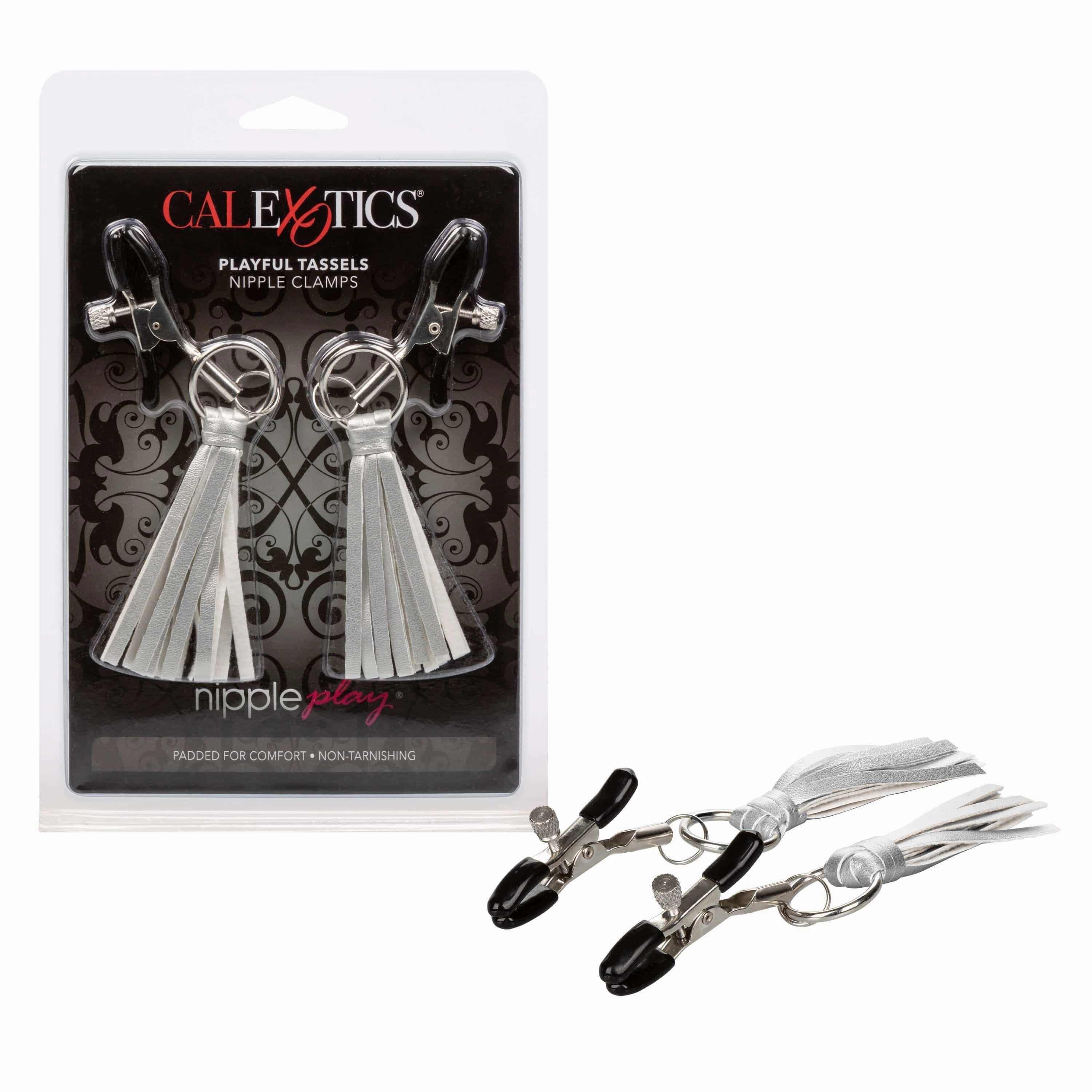 California Exotics - Nipple Play Playful Tassels Nipple Clamps