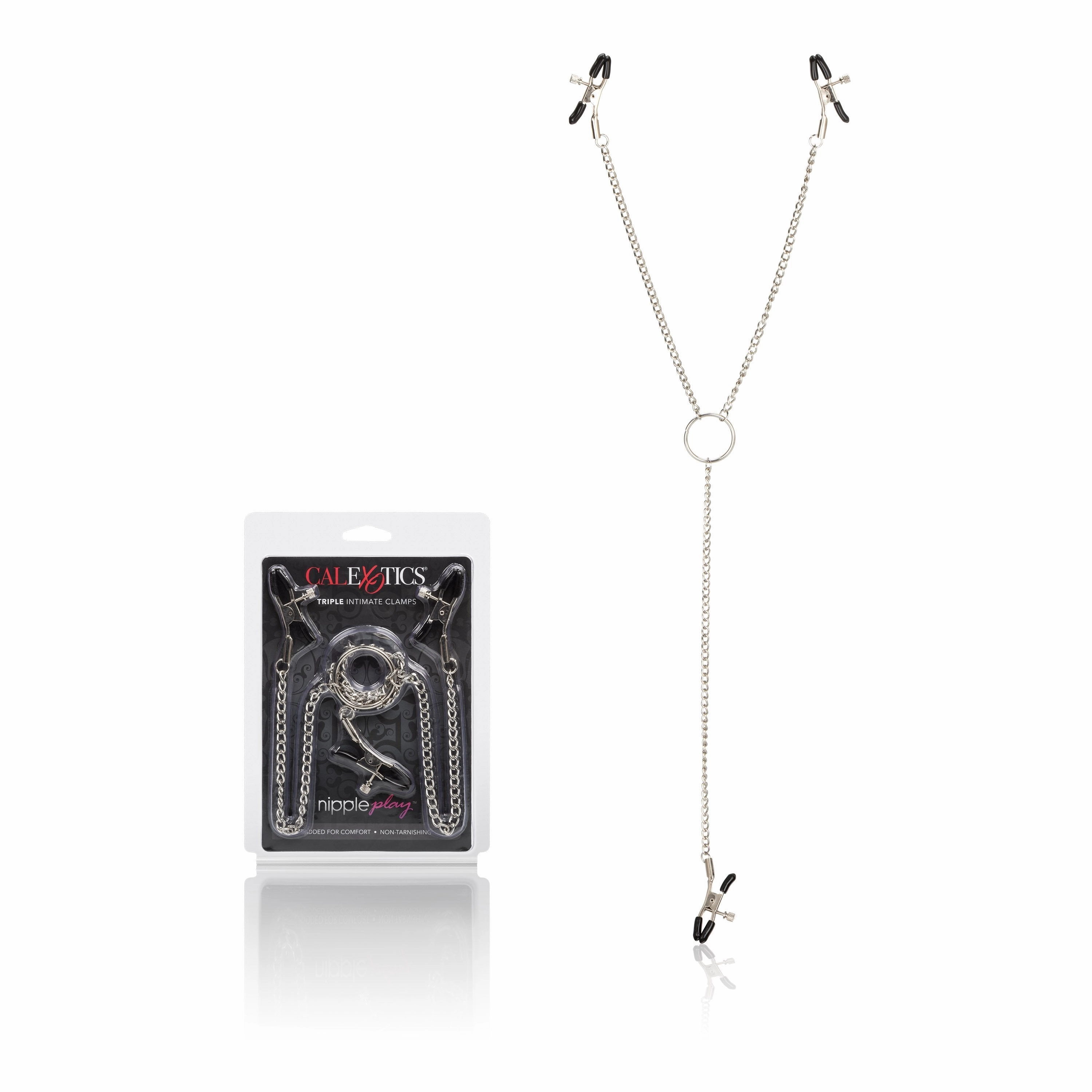 California Exotics - Nipple Play Triple Intimate Clamps (Silver)