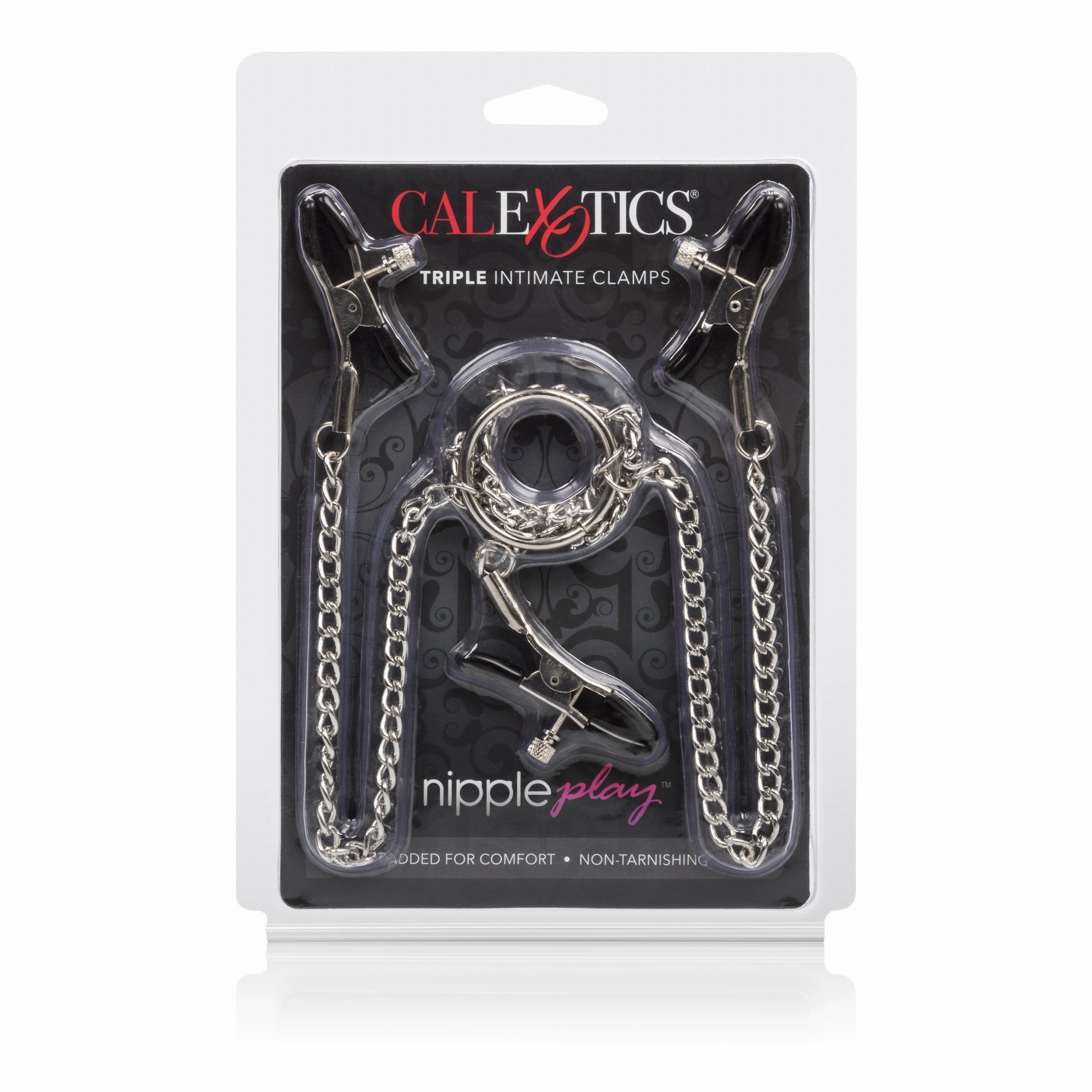 California Exotics - Nipple Play Triple Intimate Clamps (Silver)