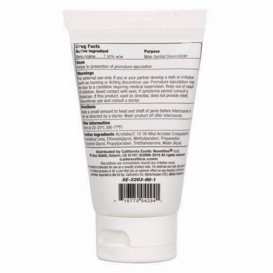 California Exotics - Optimum Rock Hard Desensitizer Delayer Cream