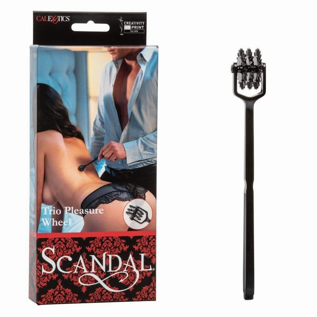 California Exotics - Scandal Trio BDSM Pleasure Wheel (Black)