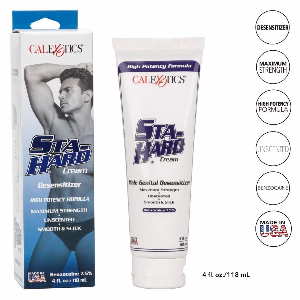 California Exotics - Sta Hard Desensitizer Delayer Cream 4oz