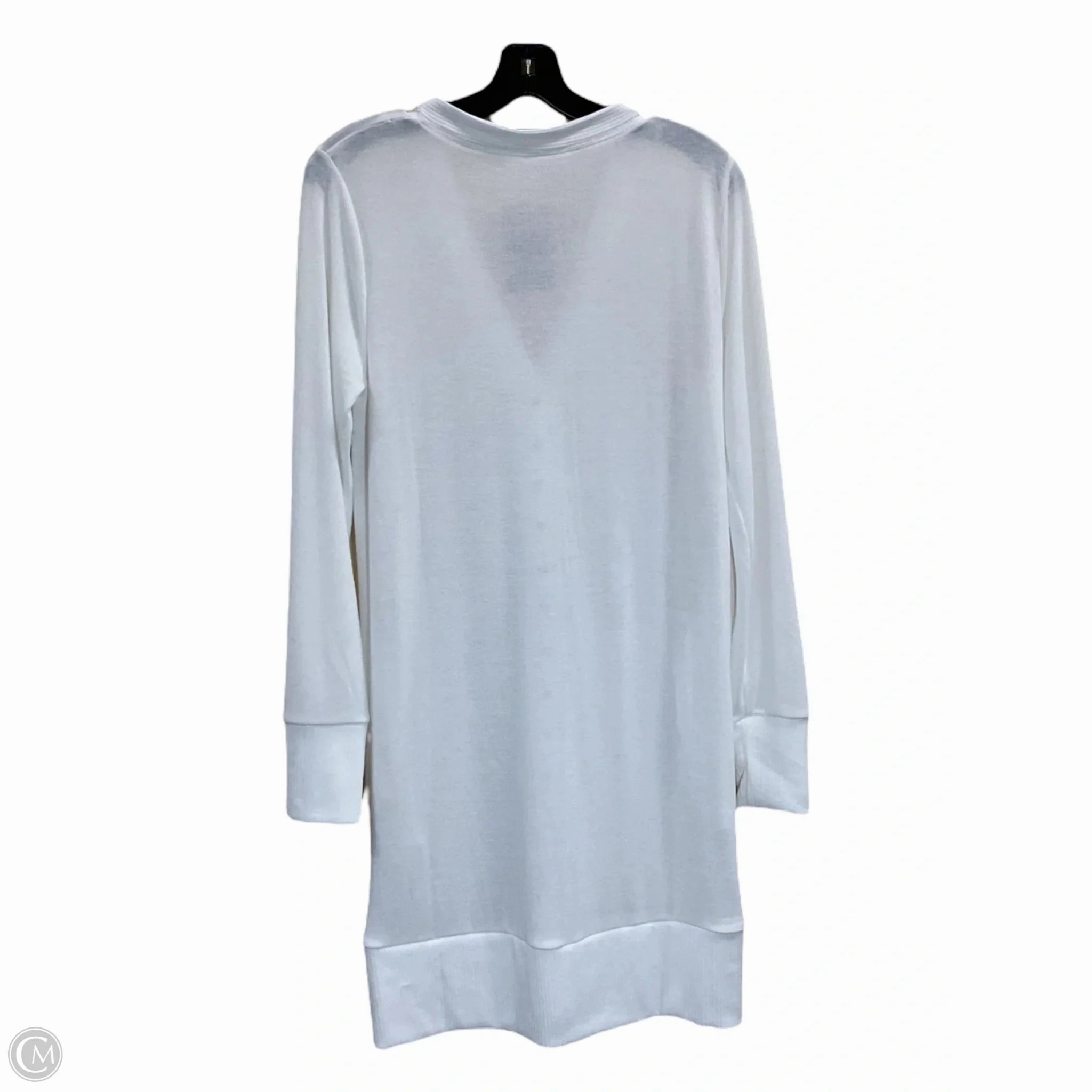 Cardigan By Zenana Outfitters In Cream, Size: S