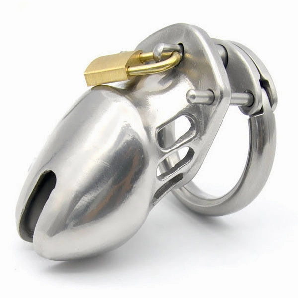 Chastity Cage - Men's Stainless Steel Short Style