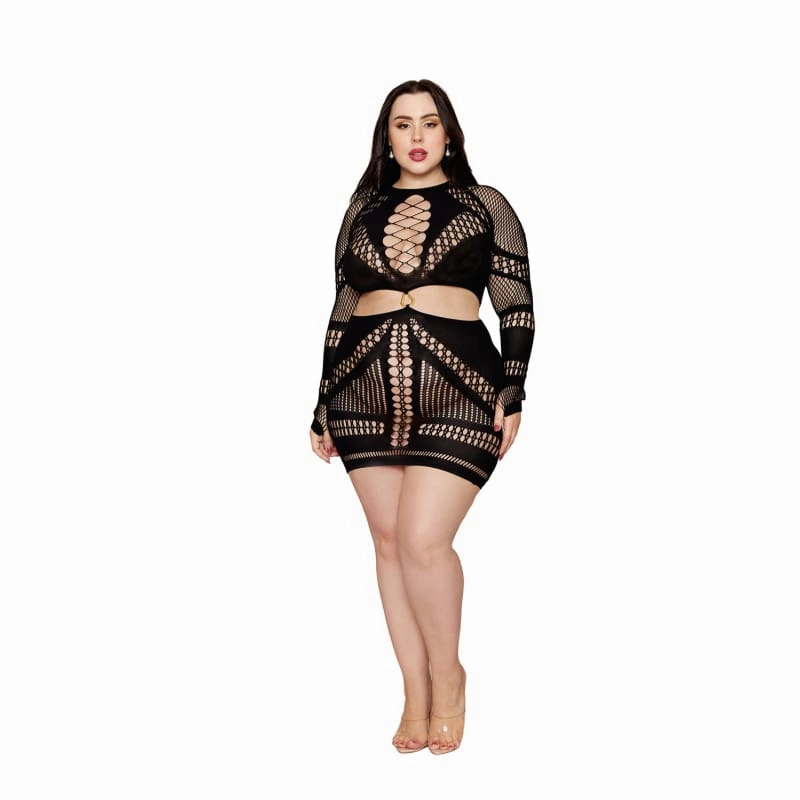 Chemise Dmnd - Queen Size - Black