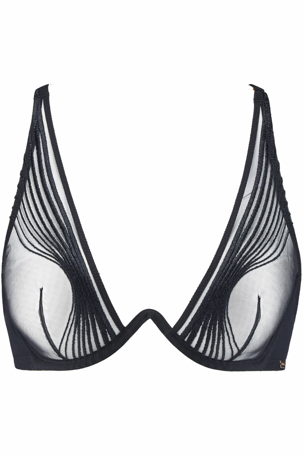 Cindy Bruna x Aubade Sumptuous Waves Monowire Triangle Bra