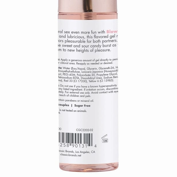 Classic Erotica - CGC Blow Me Oral Sex Flavored Gel 2oz (Berry Burst)
