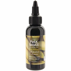 F**k Sauce Water Based Lube 2oz/60ml in Banana