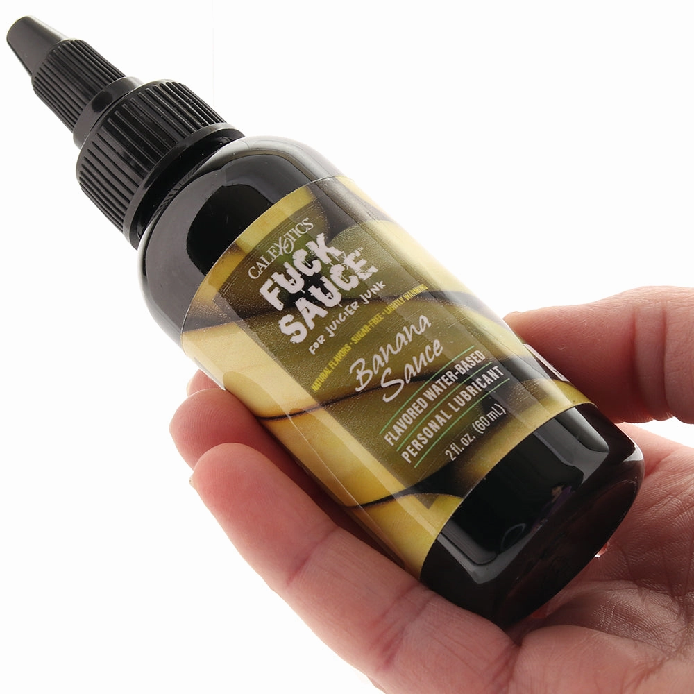 F**k Sauce Water Based Lube 2oz/60ml in Banana