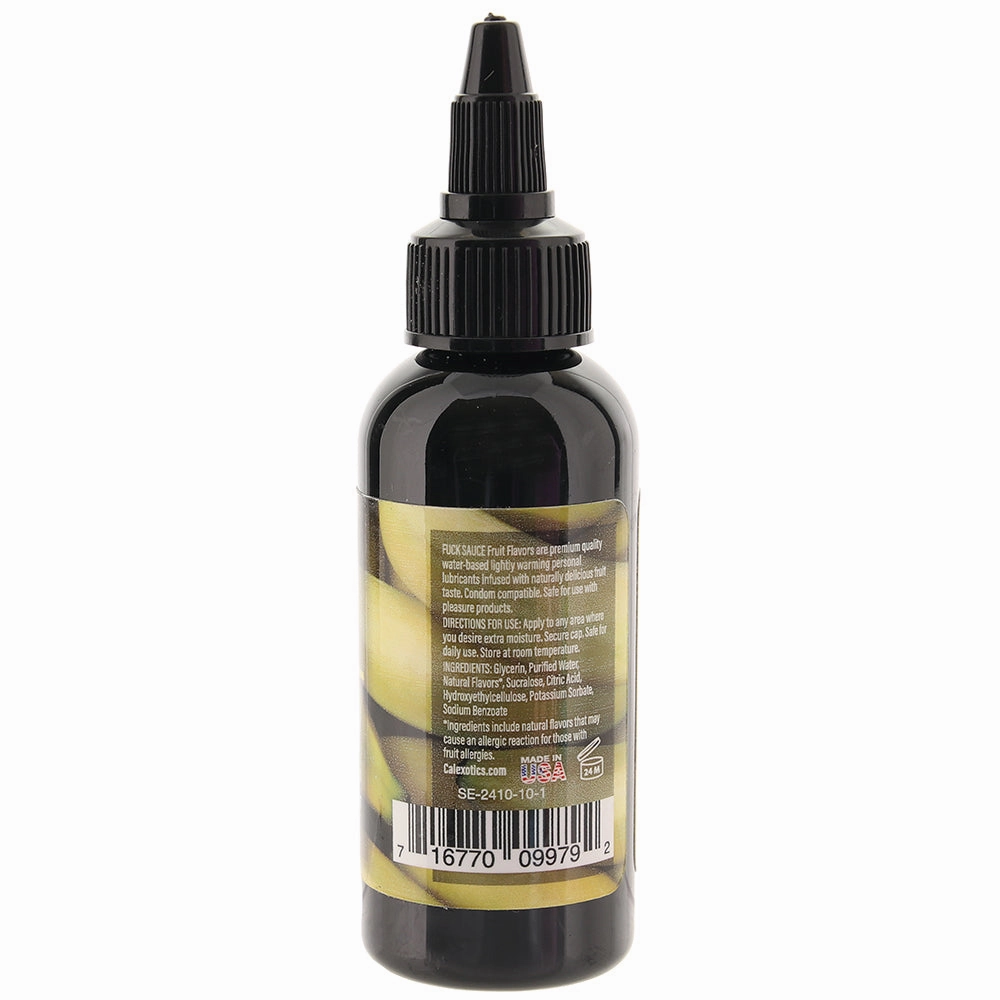 F**k Sauce Water Based Lube 2oz/60ml in Banana