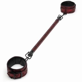 Fifty Shades of Grey - Sweet Anticipation Spreader Bar with Cuffs BDSM (Red)