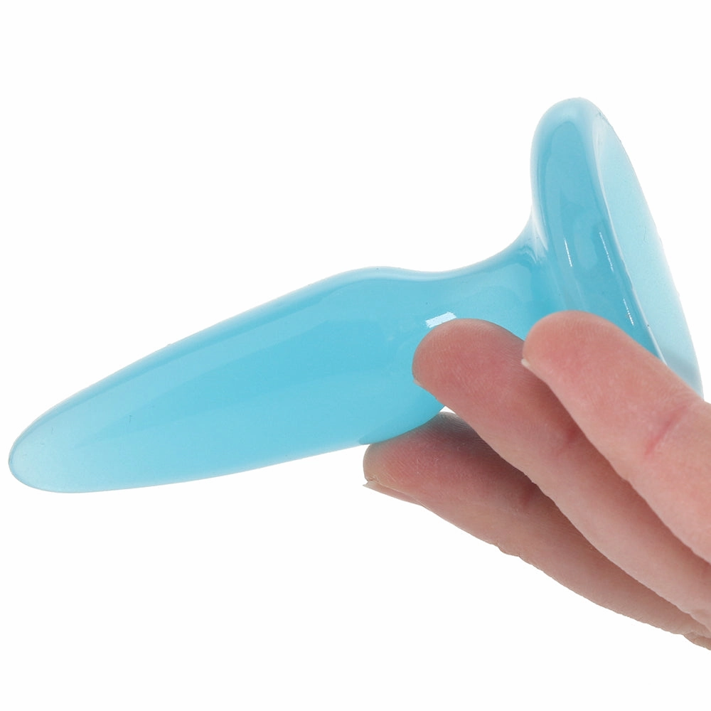 Firefly Glow in the Dark Mini Pleasure Plug in Blue
