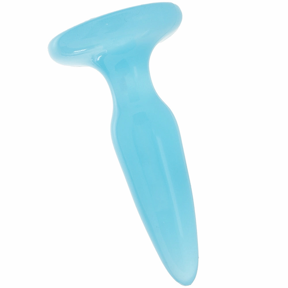 Firefly Glow in the Dark Mini Pleasure Plug in Blue