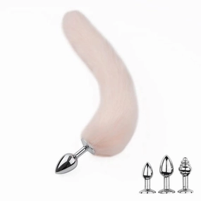 Fox Tail Butt Plug BDSM Toy