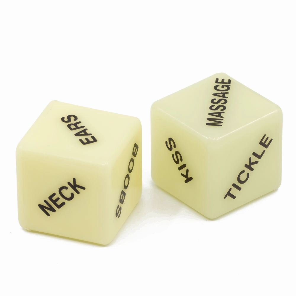 Glow In The Dark Love Dice