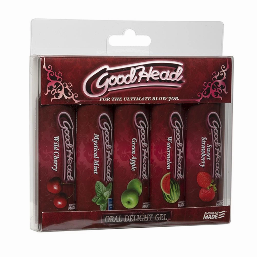 GoodHead Oral Delight Gel Assorted Flavors 5 Pack