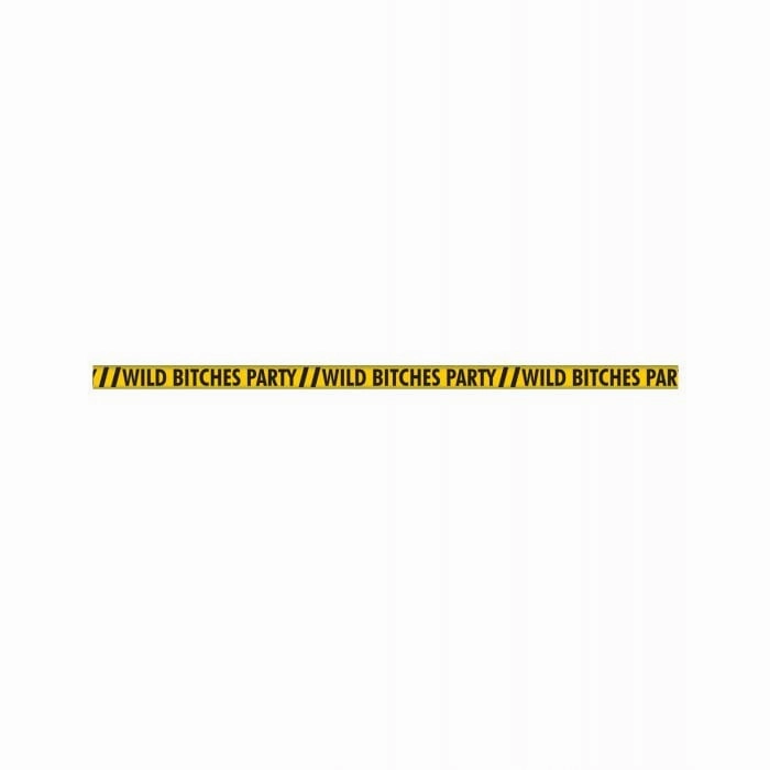 Hott Products - Wild Bitches Caution Party Tape (Yellow)