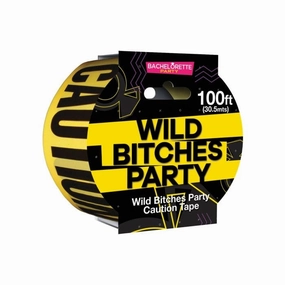 Hott Products - Wild Bitches Caution Party Tape (Yellow)