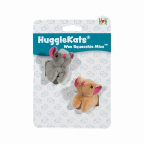 HuggleKat Wee Squooshie Mice 2pk