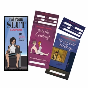 I'm Your Slut - 10 Slutty Coupons For Him
