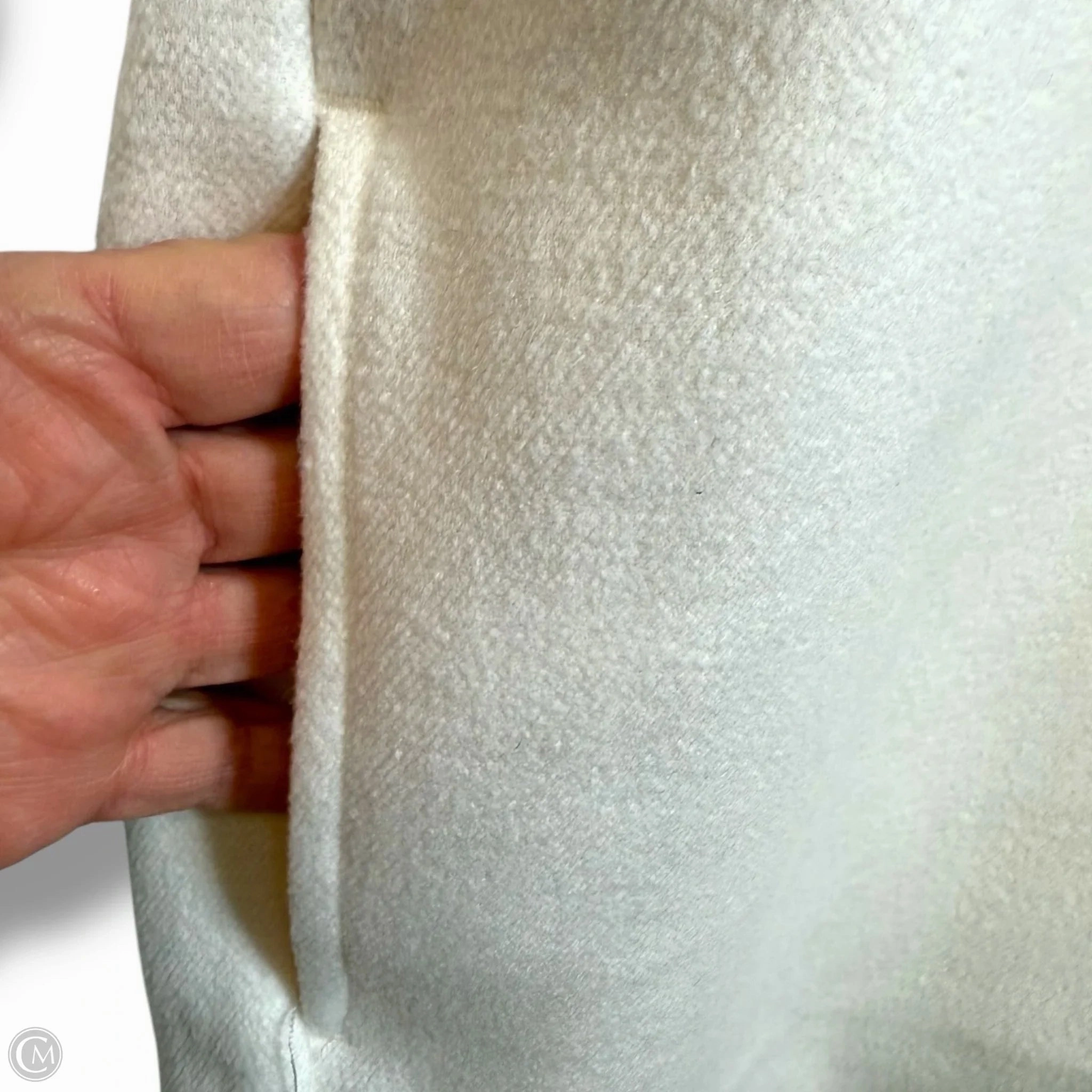 Jacket Shirt By Abercrombie And Fitch In Cream, Size: S