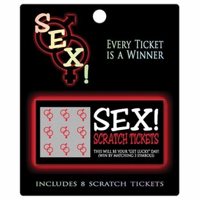 Kheper Games - 8 Sex! Scratch Tickets (Black)