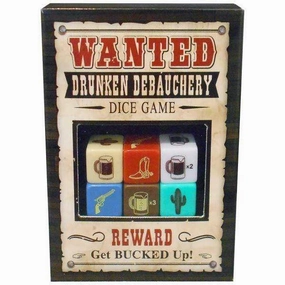 Kheper Games - Wanted Drunken Debauchery Dice Game