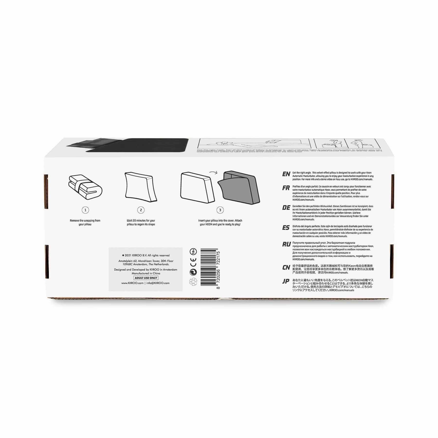 Kiiroo - Keon Masturbator Multifunctional Pillow and Strap Accessories