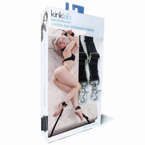 Kinklab - Bedspread Under Bed Restraint System (Black)