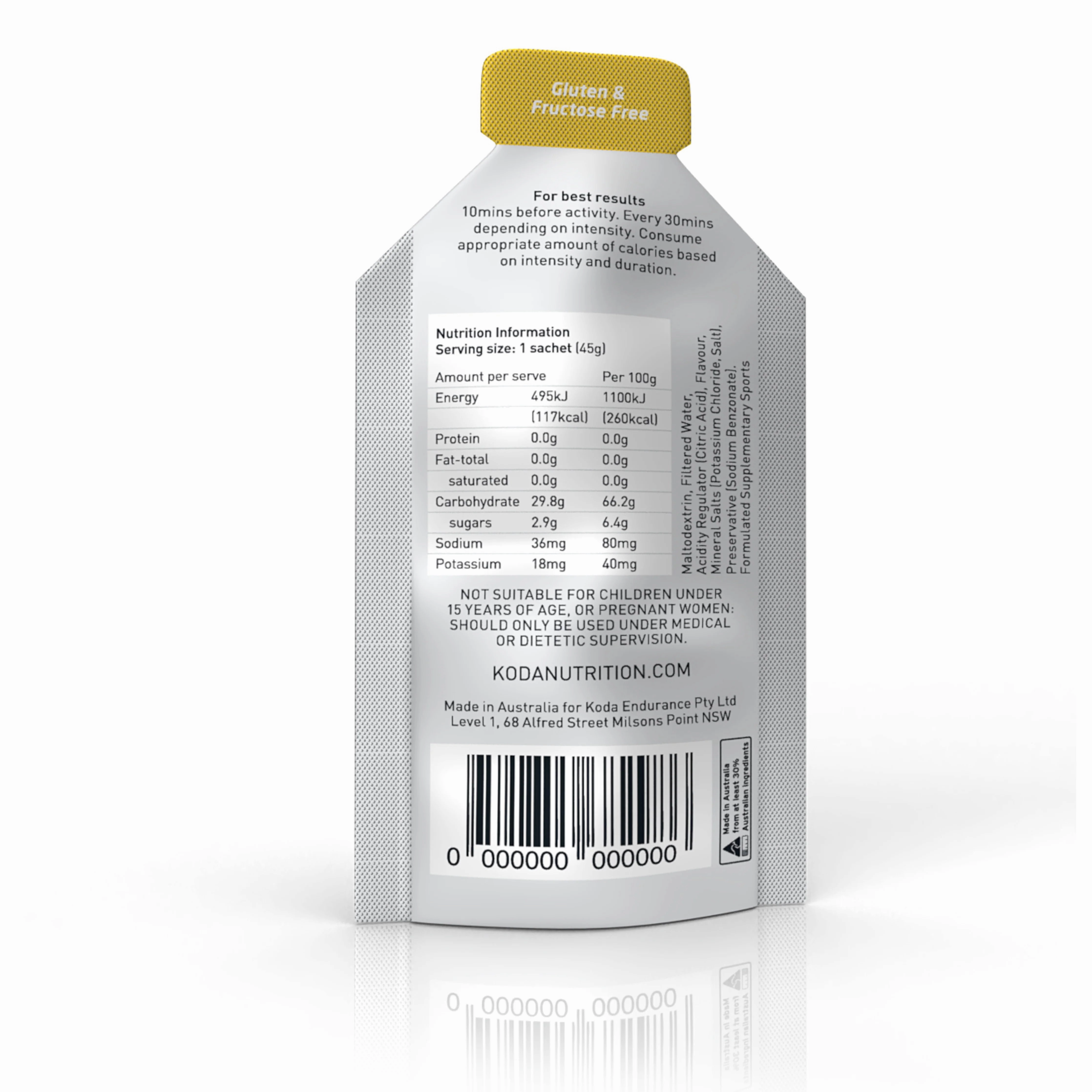 KODA Energy Gel - Berry Banana