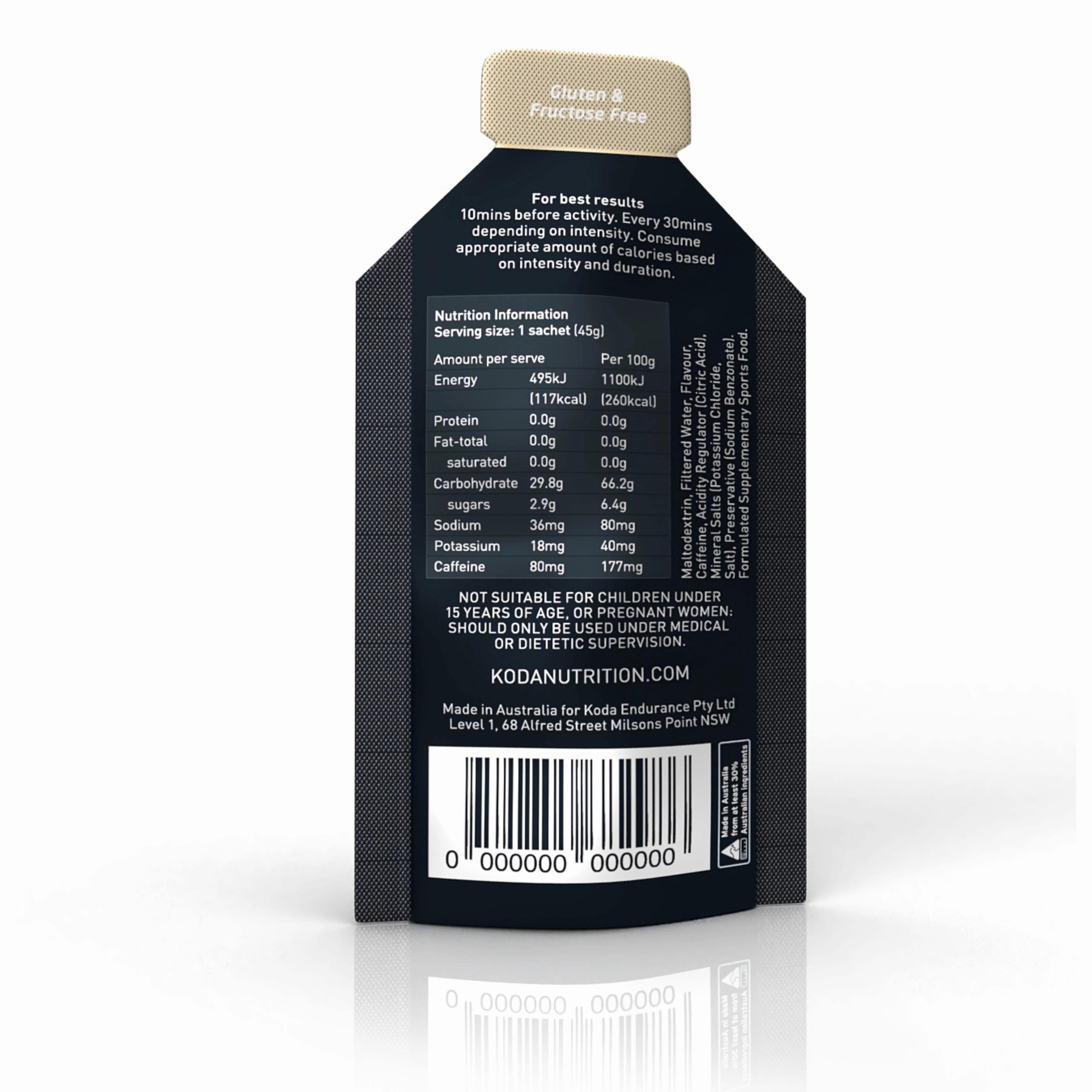 KODA Energy Gel - Cola Vanilla