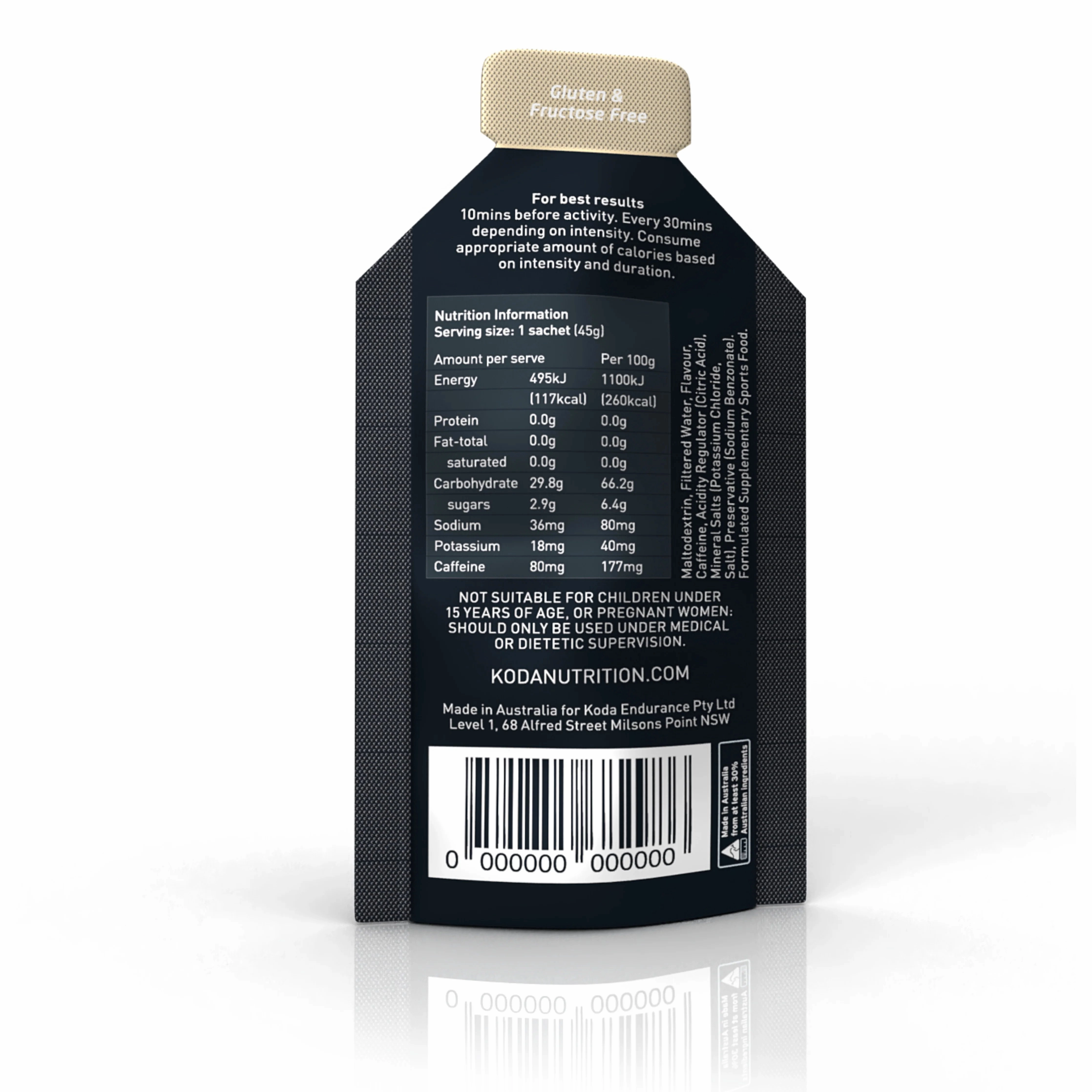 KODA Energy Gel - Cola Vanilla